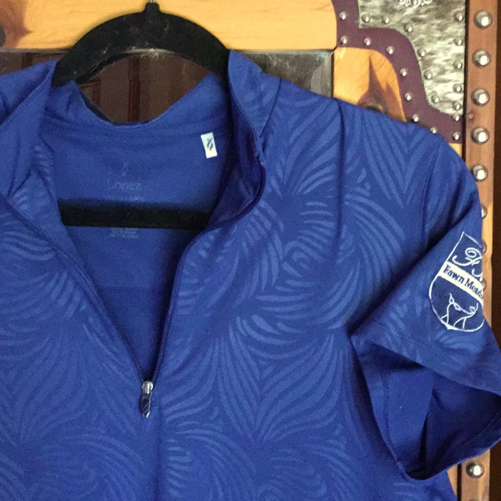 Lopez desert dry golf shirt vacay spa travel rodeo riding barn top country club